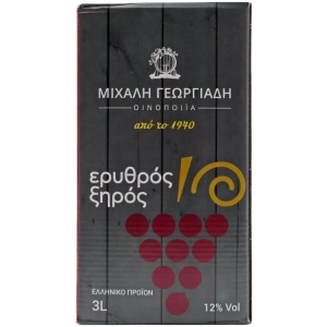 ΑΣΚΟΣ ΓΕΩΡΓΙΑΔΗ 3LT ΕΡΥΘΡΟ ΞΗΡΟ ΚΙΒ.6x3LT