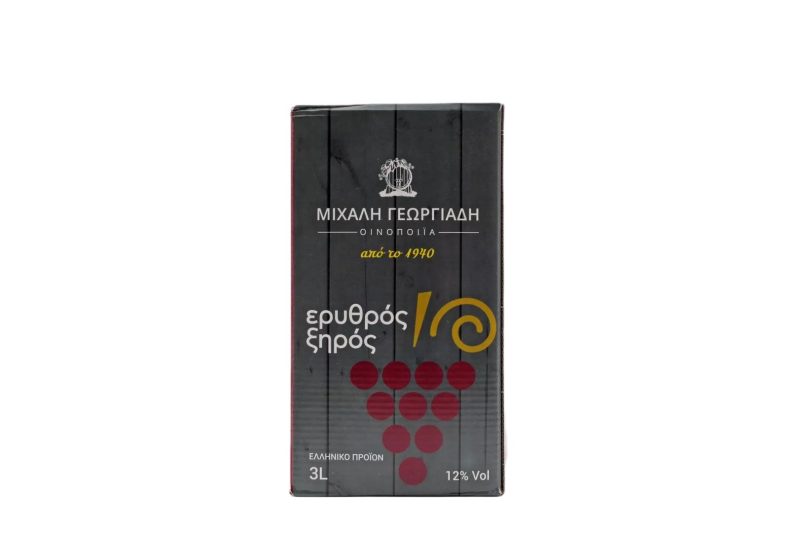 ΑΣΚΟΣ ΓΕΩΡΓΙΑΔΗ 3LT ΕΡΥΘΡΟ ΞΗΡΟ ΚΙΒ.6x3LT