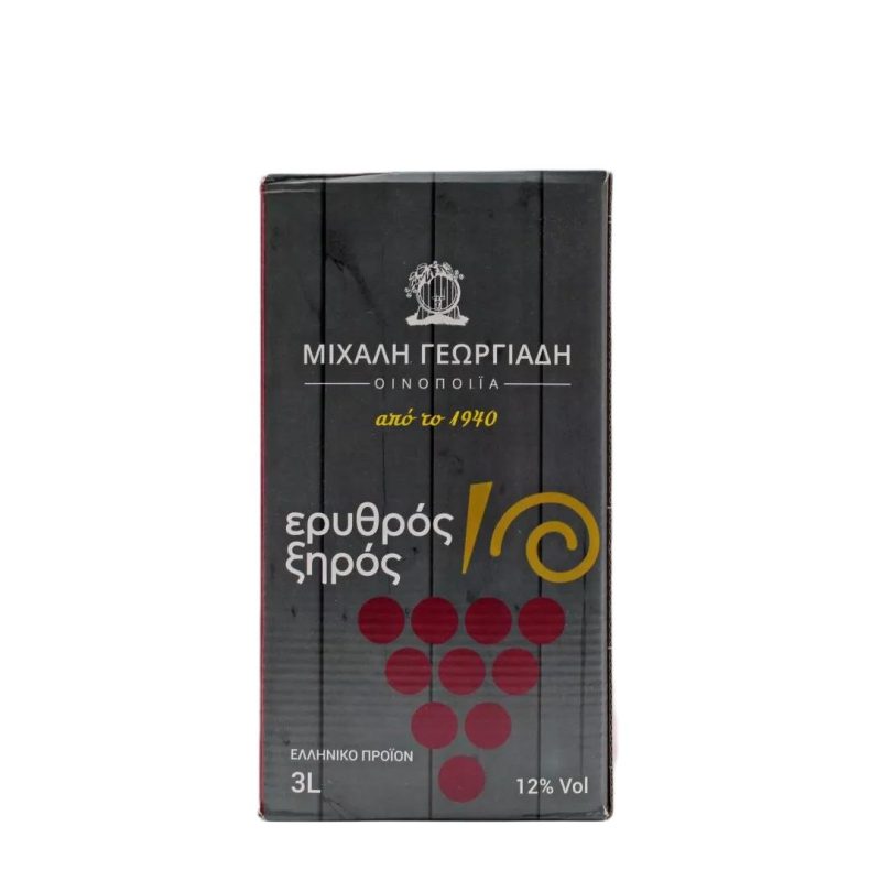 ΑΣΚΟΣ ΓΕΩΡΓΙΑΔΗ 3LT ΕΡΥΘΡΟ ΞΗΡΟ ΚΙΒ.6x3LT