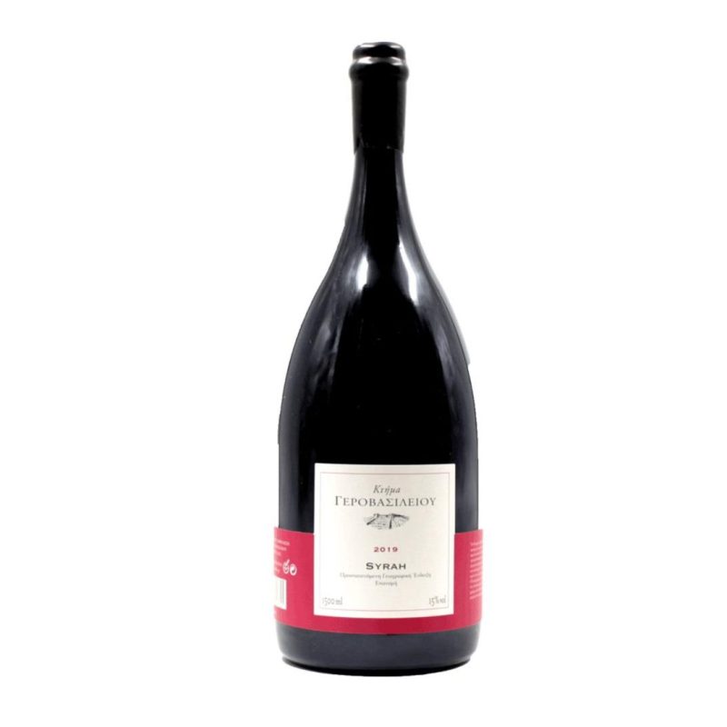 ΓΕΡΟΒΑΣΙΛΕΙΟΥ ΚΤΗΜΑ SYRAH ΕΡΥΘΡΟ ΚΙΒ.6x750ml