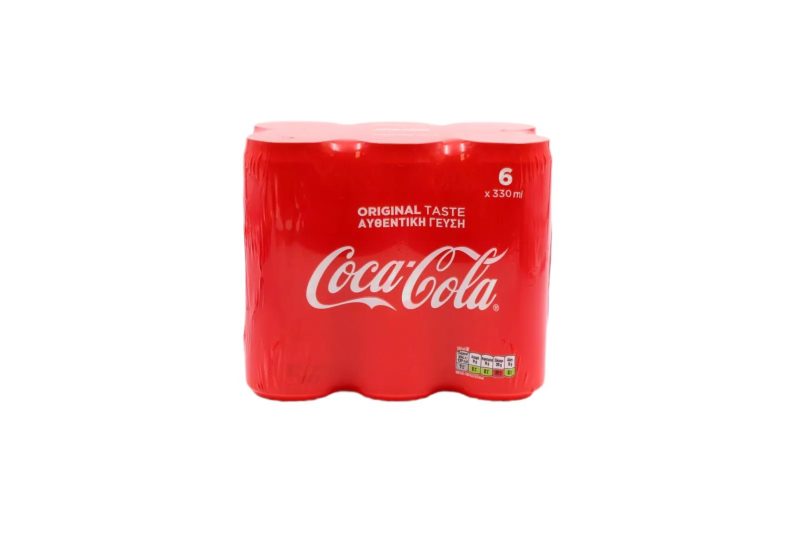 COCA COLA 330ml ΚΟΥΤΙ // ΚΙΒ.4x6x330ml (6Pack)