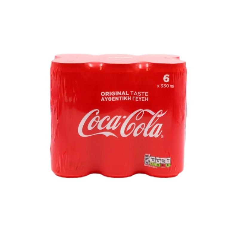 COCA COLA 330ml ΚΟΥΤΙ // ΚΙΒ.4x6x330ml (6Pack)