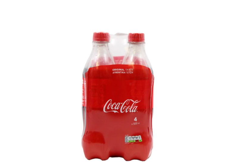 COCA COLA 500ml PET // ΚΙΒ.6x4x500ml (4Pack)