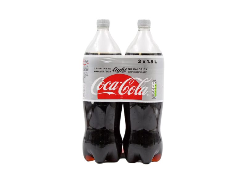 COCA COLA LIGHT 1.5LT PET // ΚΙΒ.6x1.5 LT