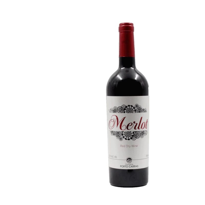 ΚΤΗΜΑ ΠΟΡΤΟ ΚΑΡΡΑΣ MERLOT ΕΡΥΘΡΟ ΚΙΒ.12x750ml