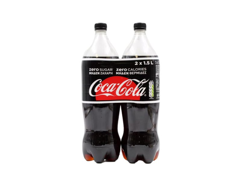 COCA COLA ZERO 1.5LT PET // ΚΙΒ.6x1.5 LT