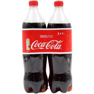 COCA COLA 1.0LT PET // ΚΙΒ.6x1.0 LT