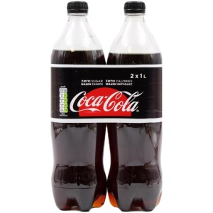 COCA COLA ZERO 1.0LT PET // ΚΙΒ.6x1.0 LT