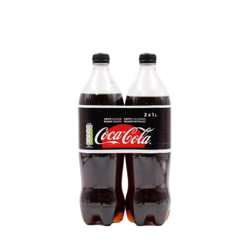 COCA COLA ZERO 1.0LT PET // ΚΙΒ.6x1.0 LT