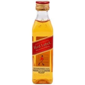 JOHNNIE WALKER RED LABEL ΜΙΝΙΑΤΟΥΡΑ WHISKY ΚΙΒ.192x50ml