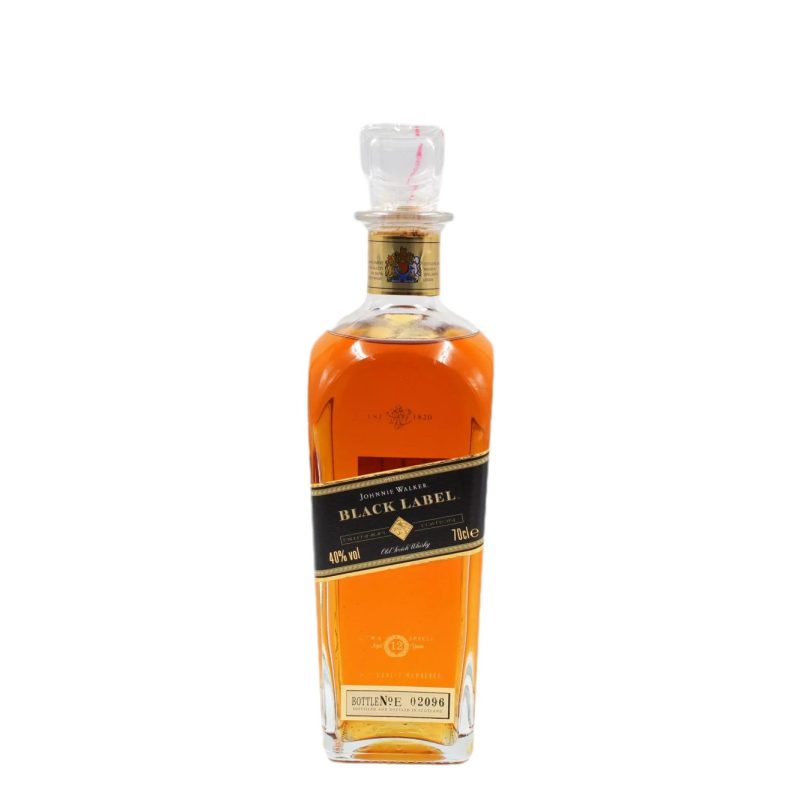 JOHNNIE WALKER BLACK LABEL DECANTER WHISKY ΚΙΒ.6x700ml