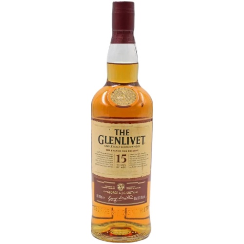 GLENLIVET 15YO Scotch MALT WHISKY FRENCH OAK ΚΙΒ.6x700ml