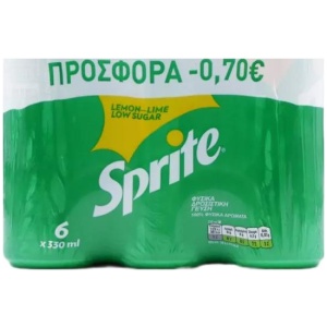 PROMO 330ml SPRITE (-0.70€) // ΚΙΒ.4x6x330ml // ΑΤ.0,47€