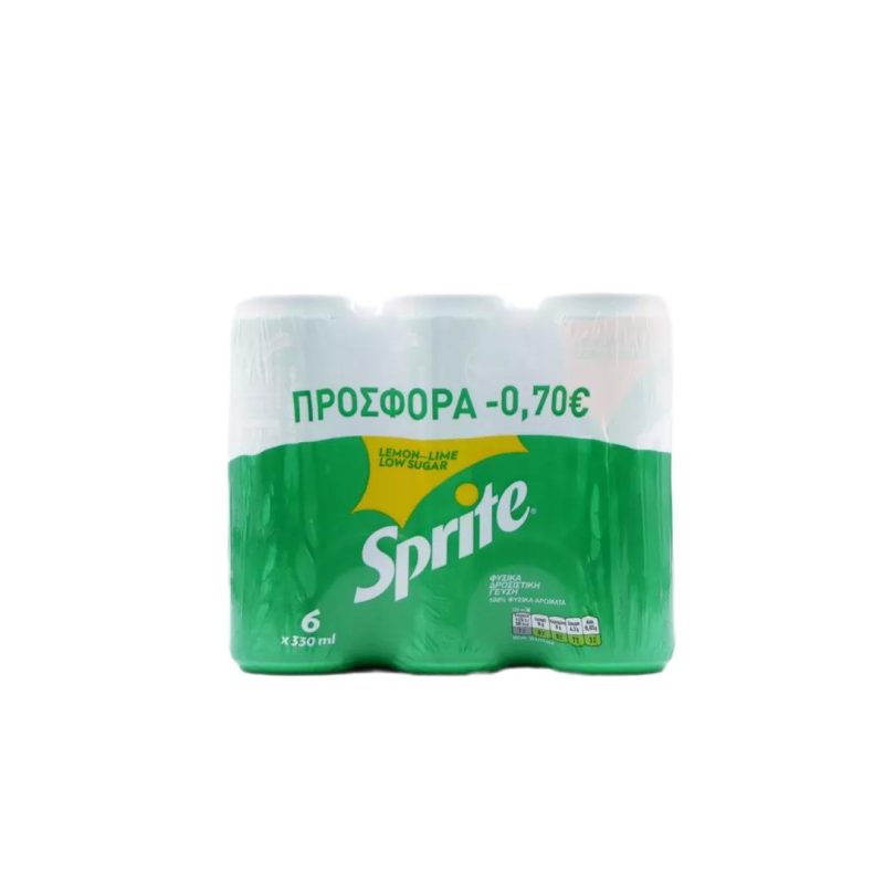 PROMO 330ml SPRITE (-0.70€) // ΚΙΒ.4x6x330ml // ΑΤ.0,47€