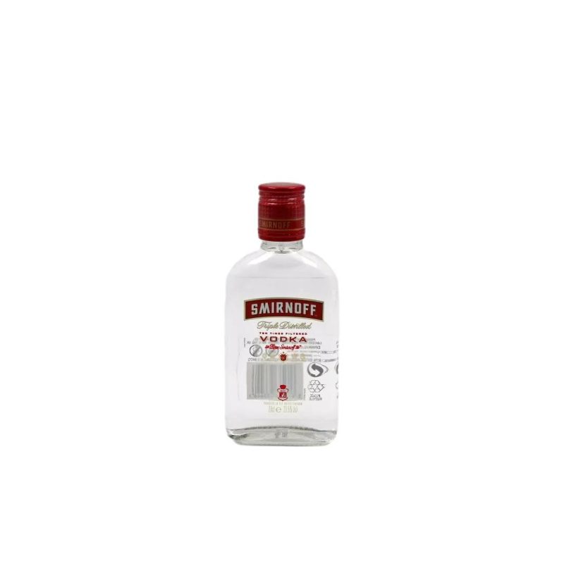 SMIRNOFF RED 200ml VODKA ΜΙΚΡΟ ΚΙΒ.48x200ml