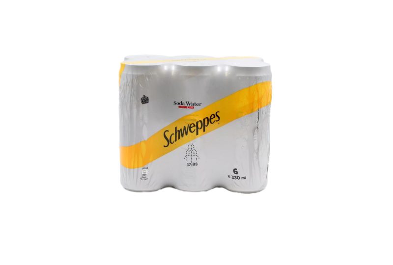 SCHWEPPES 330ml SODA // ΚΙΒ.4x6Px330ml