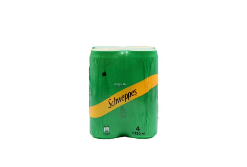 SCHWEPPES 330ml GINGER ALE // ΚΙΒ.6x4Px330ml