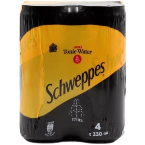 SCHWEPPES 330ml INDIAN TONIC // ΚΙΒ.6x4Px330ml