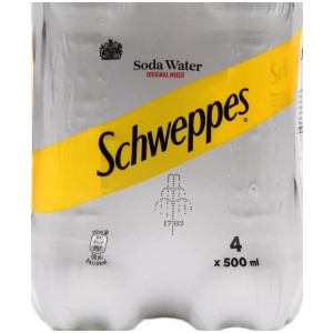 SCHWEPPES 500ml PET SODA // ΚΙΒ.6x4Px500ml