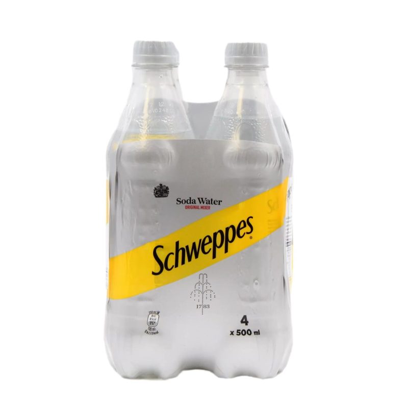 SCHWEPPES 500ml PET SODA // ΚΙΒ.6x4Px500ml