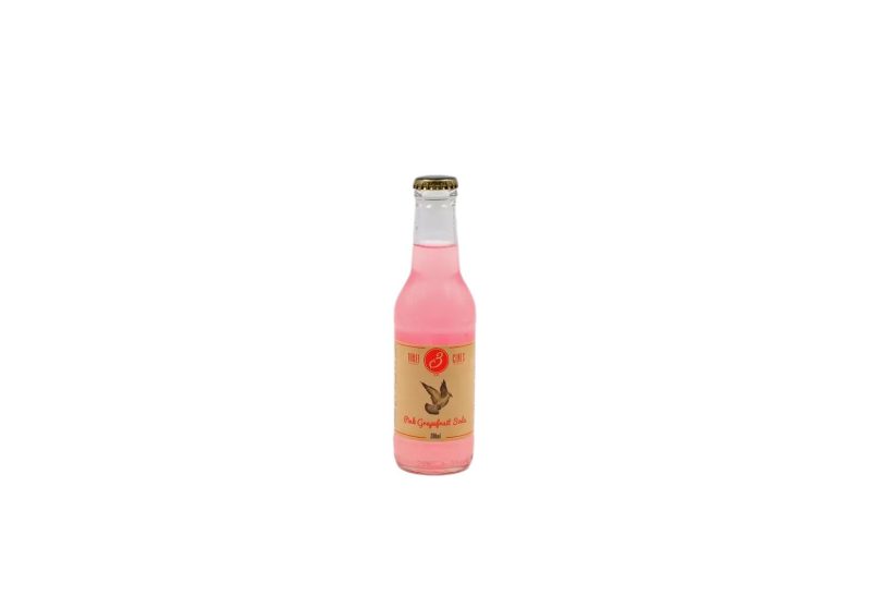 THREE CENTS PINK GRAPEFRUIT SODA ΚΙΒ.24x200ml