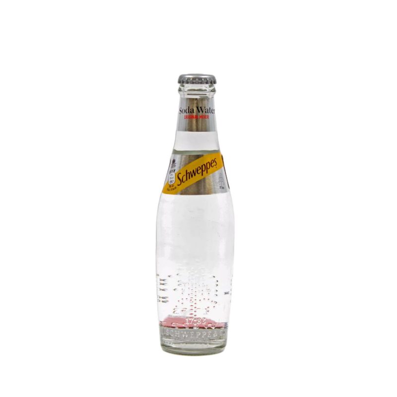 SCHWEPPES 250ml (RB) SODA WATER // ΚΙΒ.24x250ml