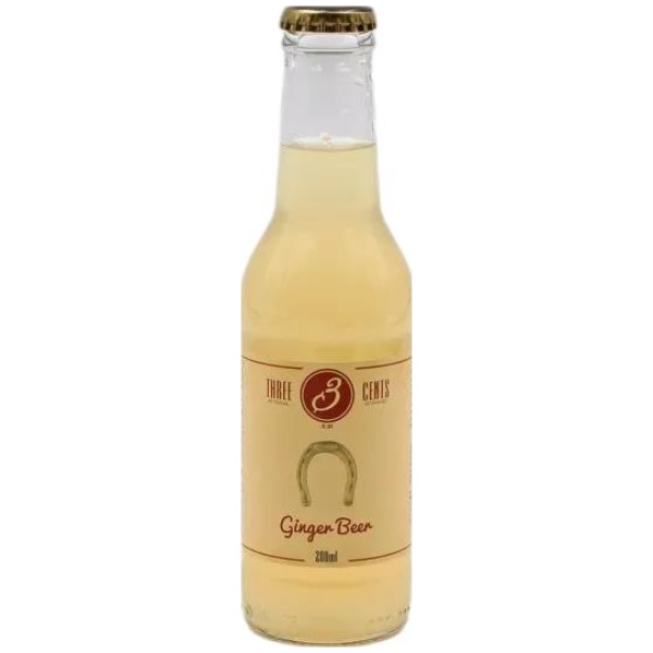 THREE CENTS GINGER BEER ΚΙΒ.24x200ml