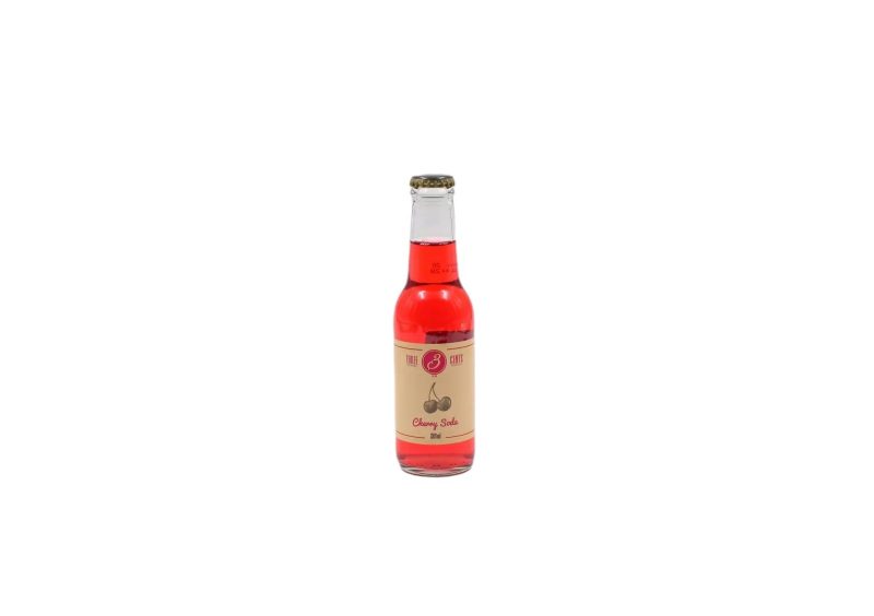 THREE CENTS CHERRY SODA ΚΙΒ.24x200ml