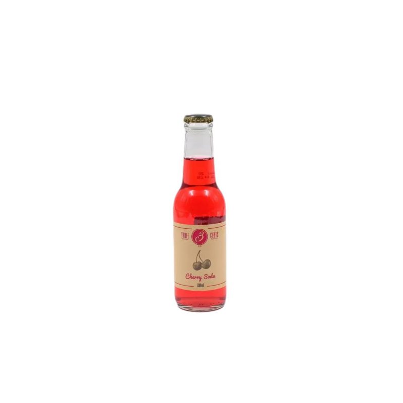 THREE CENTS CHERRY SODA ΚΙΒ.24x200ml