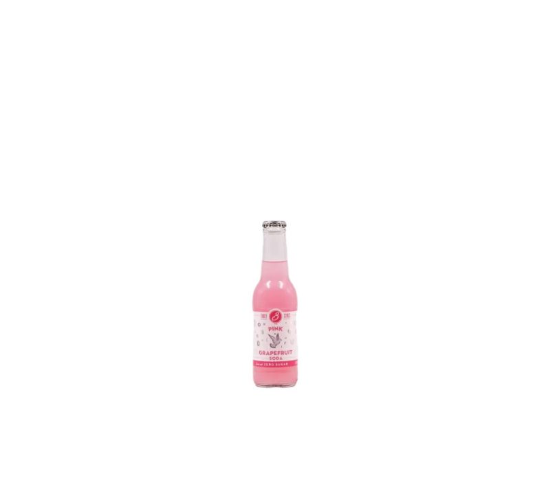 THREE CENTS Zero PINK GRAPEFRUIT SODA ΚΙΒ.24x200ml