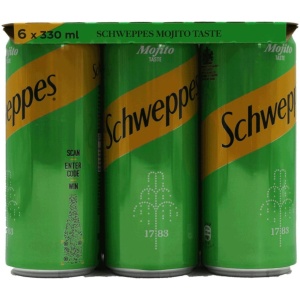 SCHWEPPES 330ml MOJITO // ΚΙΒ.6x4Px330ml