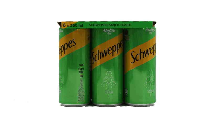 SCHWEPPES 330ml MOJITO // ΚΙΒ.6x4Px330ml