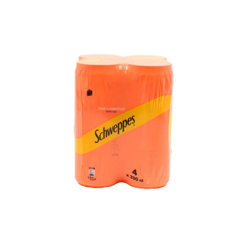 SCHWEPPES 330ml PINK GRAPEFRUIT // ΚΙΒ.4x6Px330ml