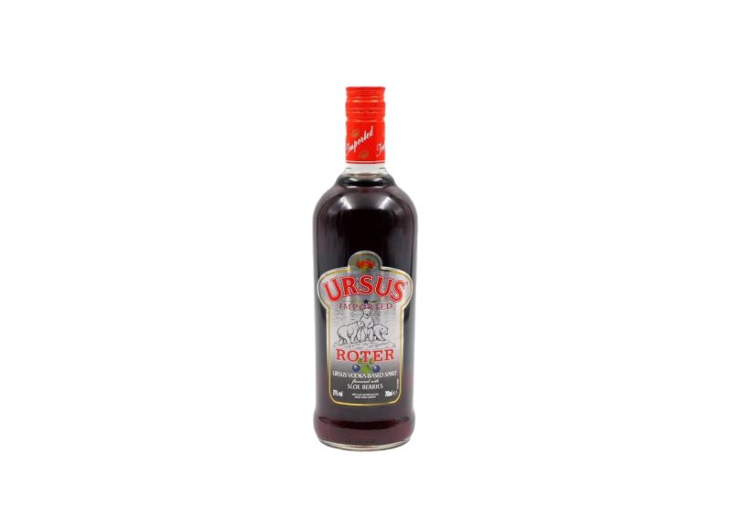 URSUS ROTER VODKA ΚΙΒ.12x700ml (ΚΟΚΚΙΝΗ)