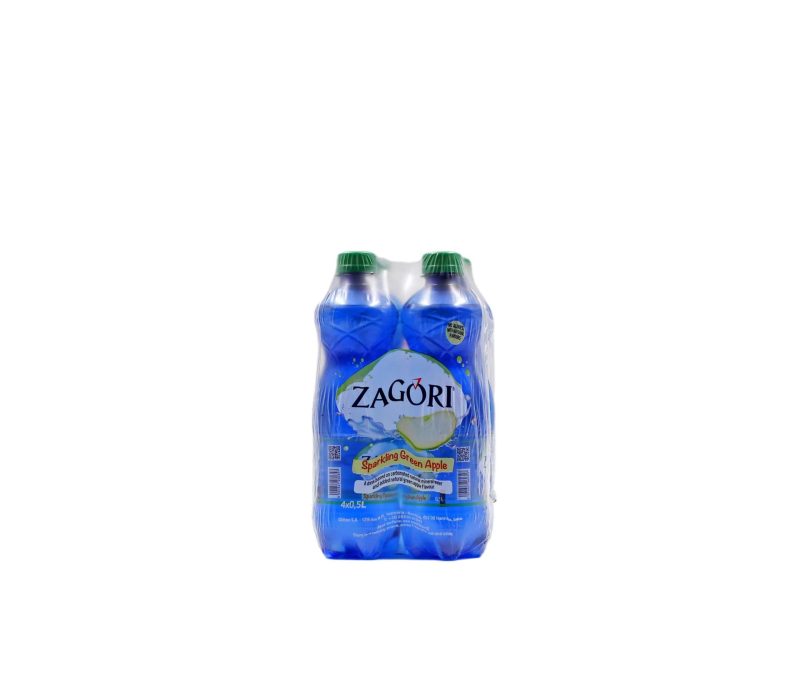 ΖΑΓΟΡΙ ΑΝΘΡΑΚΟΥΧΟ ΠΡΑΣΙΝΟ ΜΗΛΟ ΚΙΒ.4x(4x500ml)