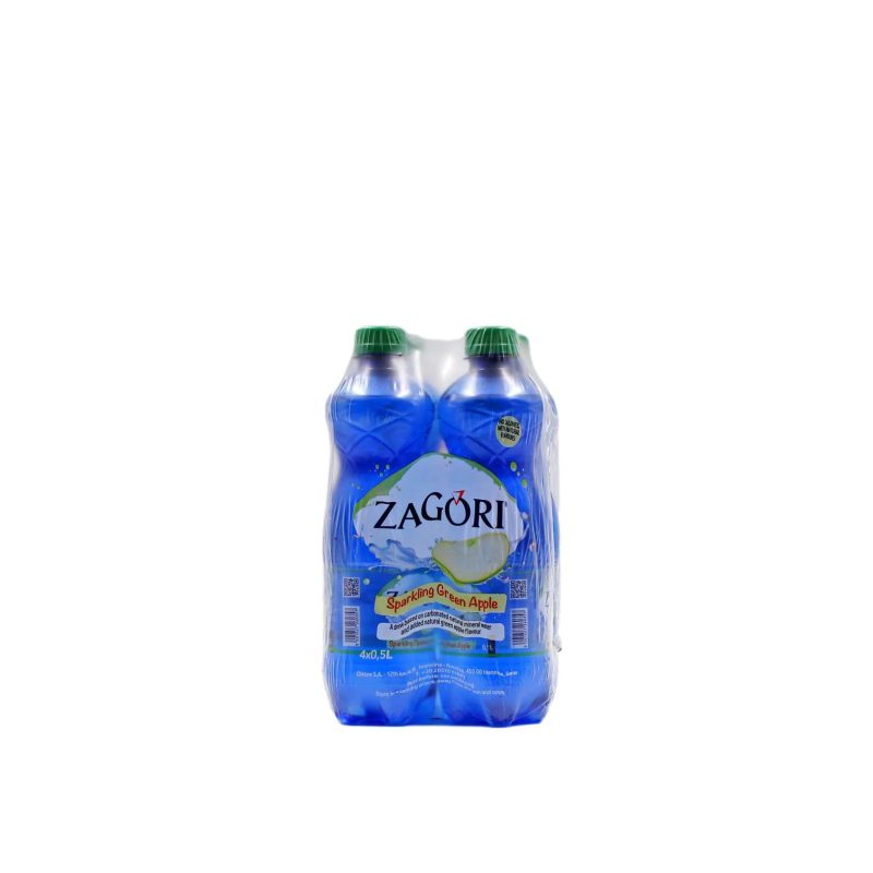 ΖΑΓΟΡΙ ΑΝΘΡΑΚΟΥΧΟ ΠΡΑΣΙΝΟ ΜΗΛΟ ΚΙΒ.4x(4x500ml)