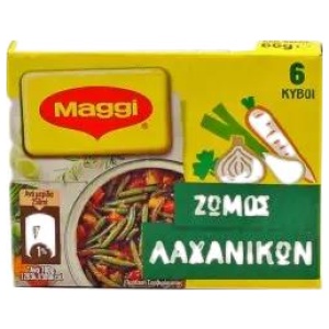 MAGGI ΖΩΜΟΣ ΛΑΧΑΝΙΚΩΝ KΙΒ.20x66gr (6TMX/3LT)