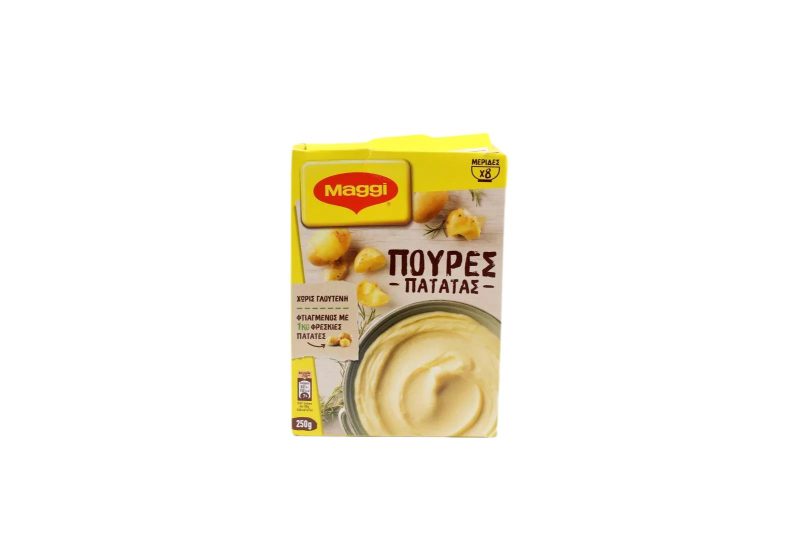 MAGGI ΠΟΥΡΕΣ ΠΑΤΑΤΑΣ ΑΠΛΟΣ KΙΒ.12x250gr (ΜΕΣΑΙΟ)