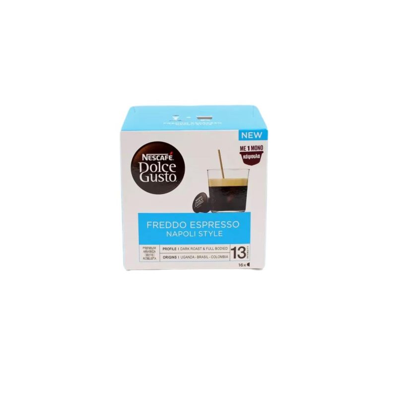 NESCAFE DolceGusto FreddoEspresso 16Caps ΚΙΒ.3x128gr