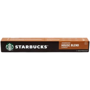 NESPRESSO StarBucks Capsuls (08) HOUSE BLEND 10Caps ΚΙΒ.12x57gr