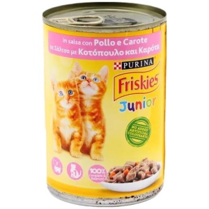 FRISKIES ΓΑΤΑ ΚΟΝΣ/ΒΑ JUNIOR ΚΟΤΟΠΟΥΛΟ ΚΙΒ.24x400gr