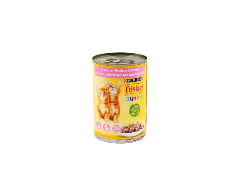 FRISKIES ΓΑΤΑ ΚΟΝΣ/ΒΑ JUNIOR ΚΟΤΟΠΟΥΛΟ ΚΙΒ.24x400gr