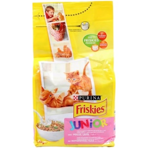 FRISKIES ΓΑΤΑ ΞΗΡΑ JUNIOR ΚΟΤΟΠΟΥΛΟ ΚΙΒ.6x1.5KG