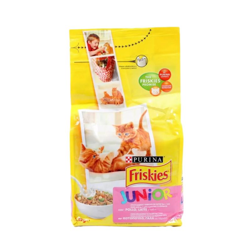 FRISKIES ΓΑΤΑ ΞΗΡΑ JUNIOR ΚΟΤΟΠΟΥΛΟ ΚΙΒ.6x1.5KG