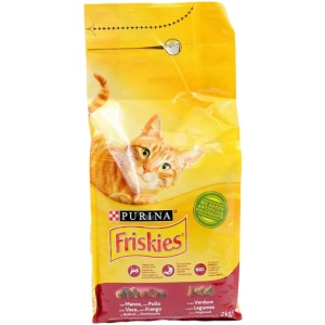 FRISKIES ΓΑΤΑ ΞΗΡΑ ADULT ΒΟΔΙΝΟ/ΚΟΤΟΠ. ΚΙΒ.6x2KG