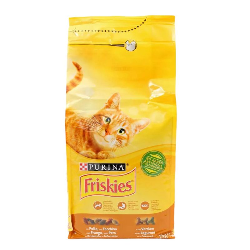 FRISKIES ΓΑΤΑ ΞΗΡΑ ADULT ΚΟΤΟΠ./ΓΑΛΟΠΟΥΛΑ ΚΙΒ.6x2KG