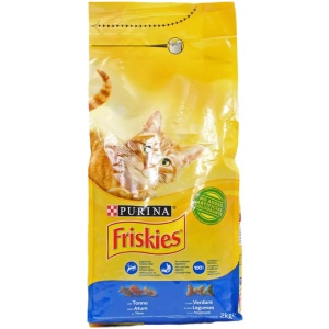 FRISKIES ΓΑΤΑ ΞΗΡΑ ADULT ΤΟΝΟΣ/ΛΑΧΑΝΙΚΑ ΚΙΒ.6x2KG