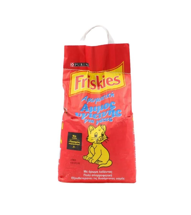 FRISKIES ΑΜΜΟΣ ΥΓΙΕΙΝΗΣ ΑΡΩΜΑΤΙΚΟΣ ΚΙΒ.4x5KG (ΚΟΚΚΙΝΟ)