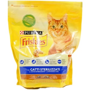 FRISKIES ΓΑΤΑ ΞΗΡΑ Sterilised ΓΑΛΟΠΟΥΛΑ/ΛΑΧΑΝΙΚΑ ΚΙΒ.12x375gr