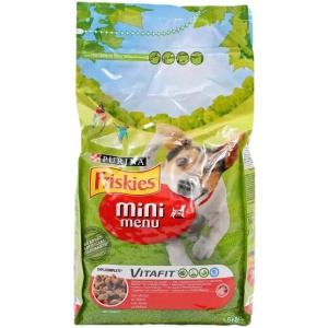 FRISKIES ΣΚΥΛΟΥ ΞΗΡΑ 1.5KG MiniMenu ΚΙΒ.6ΤΜΧ